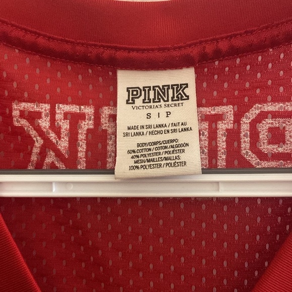 PINK Ohio State Buckeyes tank top, good used condition size S - Picture 3 of 6